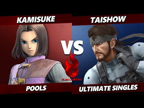 Kagaribi 9 - Taishow (Snake) Vs. Kamisuke (Hero) SSBU Ultimate Tournament