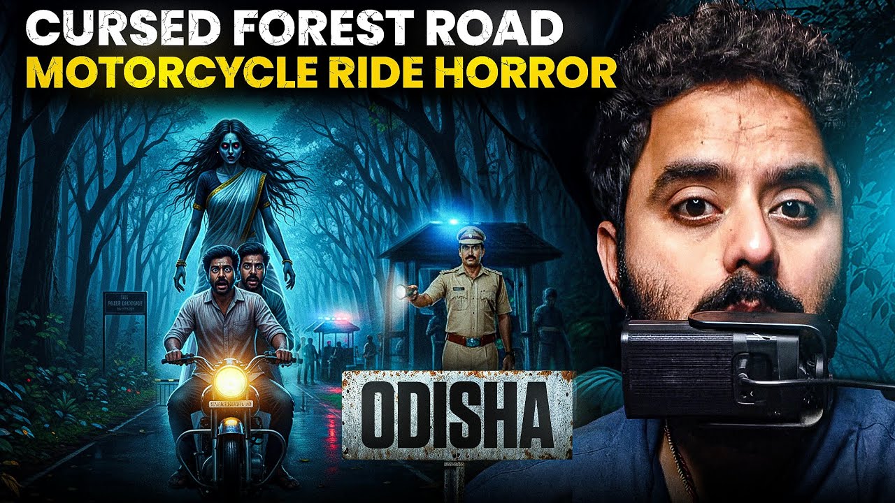 #74 Biker Deadly Ghost Encounter on Forest Highway | Odisha Horror Story 😰❌