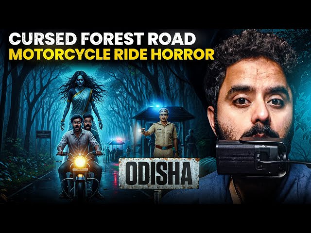 #74 Biker Deadly Ghost Encounter on Forest Highway | Odisha Horror Story 😰❌ SDDEFAULT Thumbnail