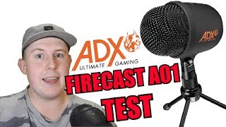 Video thumbnail for ADX Firecast A01 Microphone TEST by Budget Tech Guy