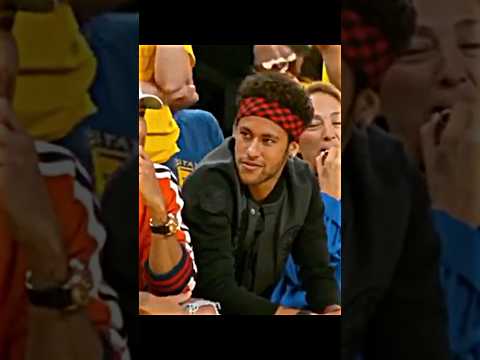 Neymar reaction to lebron James insane dunk vs gsw || 2017 NBA finals #shorts #nba