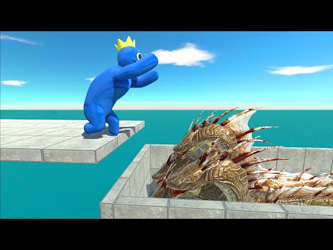 5 Headed Dragon Jump Challenge - Animal Revolt Battle Simulator