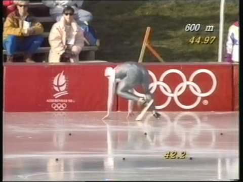 OL1992  1000m  Dan Jansen
