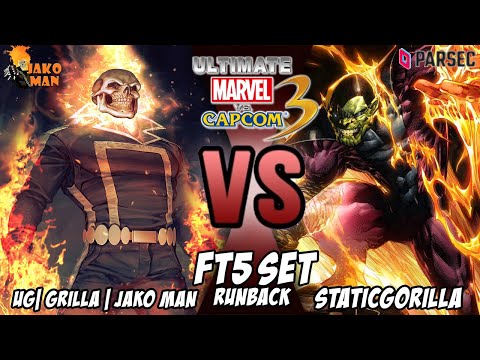 UMVC3 Parsec FT5 Set Runback - UG| Grilla | Jako Man VS StaticGorilla