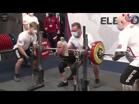 Gina Bakke Bolstad - 8th Place 410kg Total - 57kg Class 2021 IPF World Women's Classic