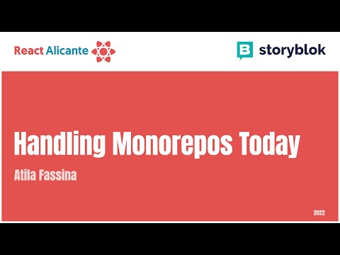 Handling Monorepos Today - ATILA FASSINA