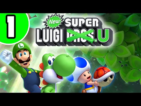 Let's Play New Super Luigi U Multiplayer - Part 1