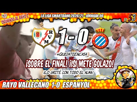 ¡GRITE el GOL de ISI con el ALMA! | J06 - Rayo Vallecano 1 Espanyol 0 | 2021/22