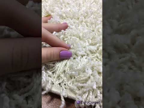 Килим SHAGGY LOCA WHITE круг