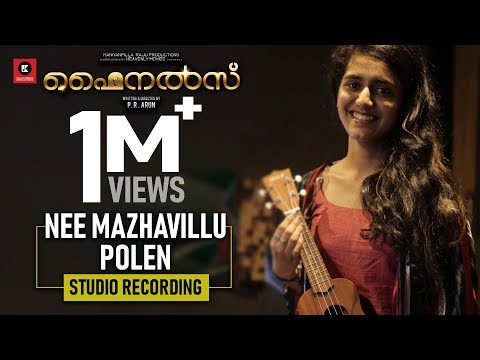 Nee Mazhavillu Polen | Finals Movie | Studio Recording | Kailas Menon | Priya Varrier | Naresh Iyer