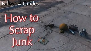 Fallout 4: How to Scrap Junk