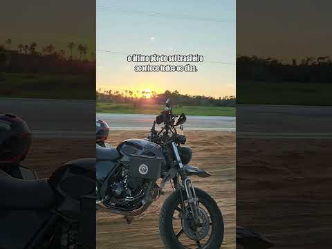A caminho do último pôr do sol do Brasil