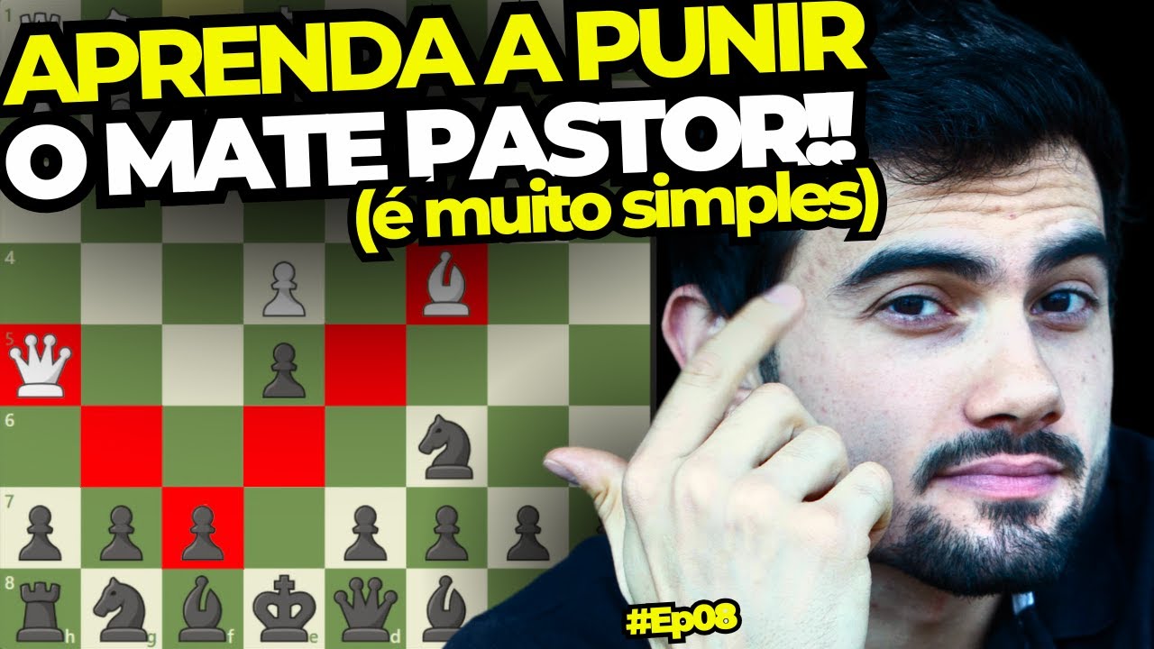 APRENDA a PUNIR o Xeque-mate PASTOR de uma FORMA MUITO SIMPLES! Speedrun Xadrez Online #ep08