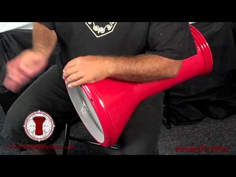 19" Gawharet El Fan Dohola Darbuka Red Drum (DO 2 Red) - Professional  doumbek