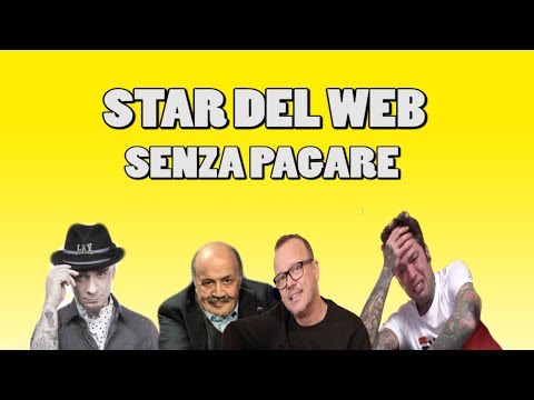 J-AX & Fedez - Senza Pagare VS STAR DEL WEB (Highlander dj Parody)