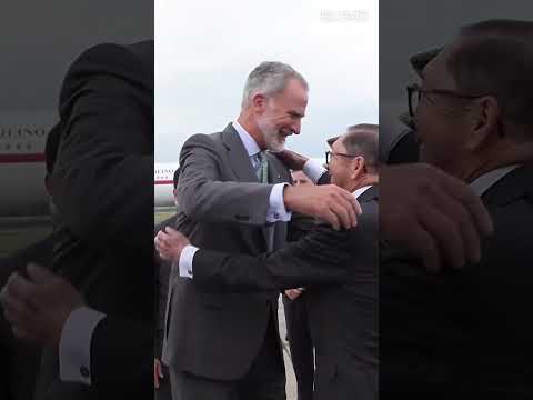 FELIPE VI llega a CALI para asistir a la TOMA DE POSESIÓN de Abelardo DE LA ESPRIELLA #shorts