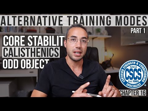Alt. Modes of Resistance Training: Odd-Object, Calisthenics, & Core Stability | CSCS Chapter 16 thumbnail