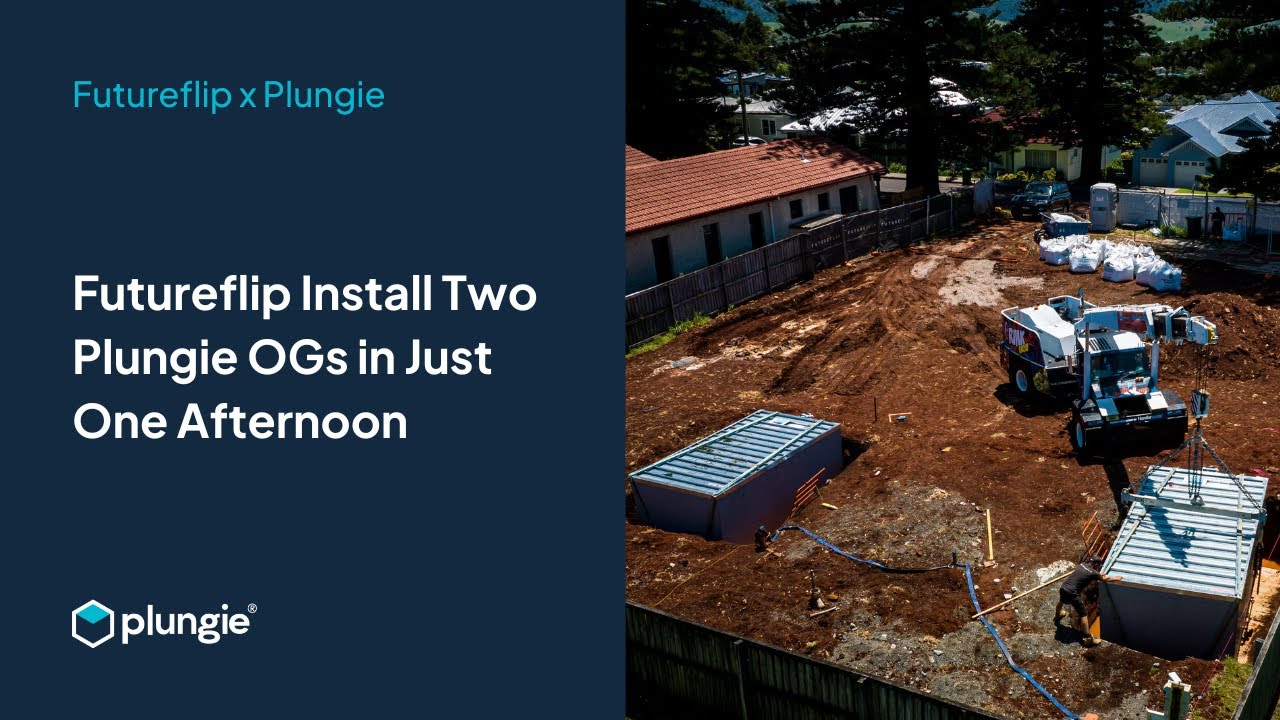 Future Flip install two Plungies at Werri Beach, NSW
