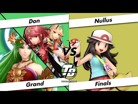 Top Blastzone Grand Finals - Don (Pyra & Mythra/Palutena/Roy) Vs. Nullus (Pokémon Trainer) - SSBU