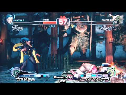 BaseLAN 22 SSF4 Top 8 - srf3po vs ZYZZeed