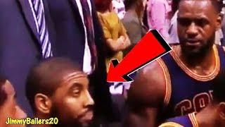 EARLY SIGNS of Kyrie Irving not wanting to play with LeBron James