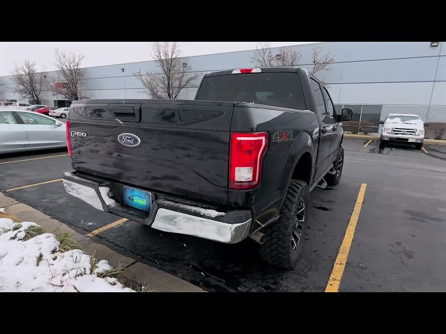 2017 FORD F150 SUPERCREW CAB PICKUP V8, FLEX FUEL, 5.0 LITER XLT PICKUP 4D 5 1/2 FT
