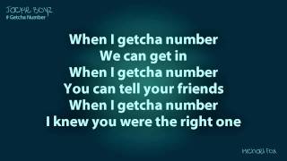 Jackie Boyz - Getcha Number [Lyrics on Screen] M'Fox