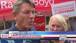 Republican Gubernatorial Candidate Randy Boyd In Shelby County On The Last Day Of Early Voting