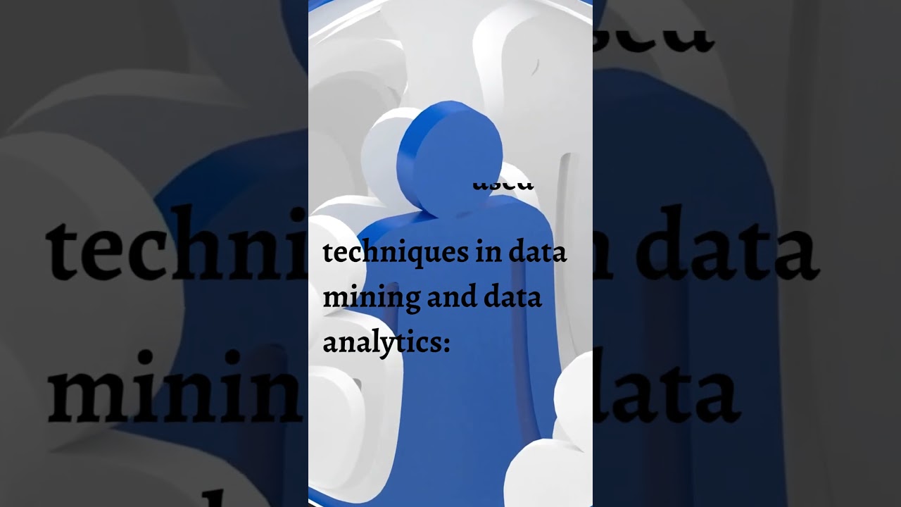 Data Mining and Data Analytics Techniques