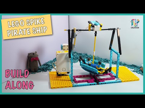 Build it yourself - LEGO Pirate Ship with LEGO Education SPIKE PRIME Set 45678