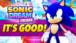 Sonic Dream Team is REALLY GOOD! 🦔 Hands-On Impressions (Gameplay, Controls, Unlockables & More!)