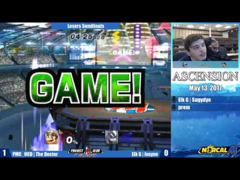 “Ascension 5/13/17” – The Doctor (Mario) v. Ivayne (Wolf) – Losers Semifinals