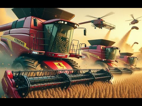 As mais ESPETACULARES colheitadeiras do mundo - 35 minutos - COMPLETO!