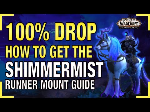 How to get the Shimmermist Runner Guide Maze Mount | Easy Shadowlands Mount Guide World Of Warcraft