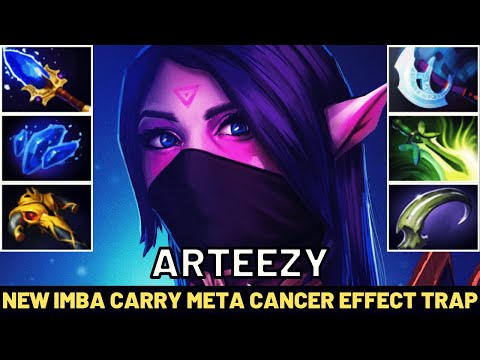 ARTEEZY Templar Assassin New Imba Carry Meta Cancer Effect Trap 7.29 Dota 2
