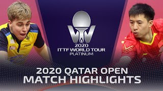 Download lagu Truls Moregard vs Fang Bo 2020 ITTF Qatar Open Hig... mp3