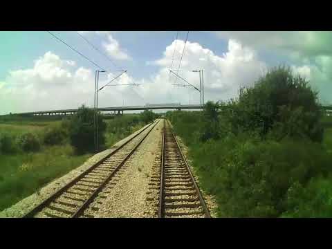 Gross test of brakes,  passenger rail cars of Montenegro Railways  at speeds of 100 km/h  -First par