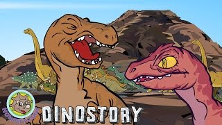 Dinosaurs are Drinking by the River - Dinosaur songs from Dinostory by Howdytoons S1E5