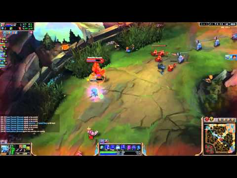 1v2 Dyrus Fizz Play (or 1v1 + 1)