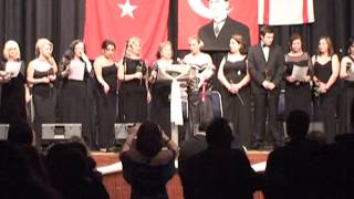 ONUNCU YIL MARSI VATAN  KULTUREL TURK MUZIGI KOROSU