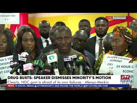 Drug busts: The Speaker’s ruling has failed the integrity test - Afenyo-Markin, Minority Leader.