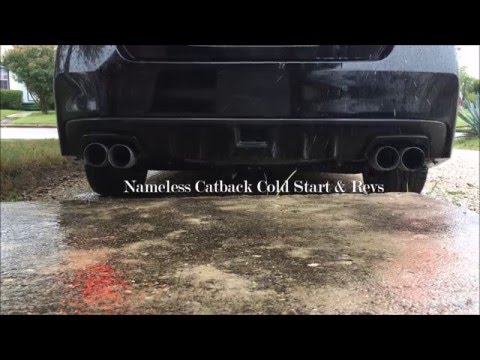 2015 WRX Nameless Catback vs Cobb Catback
