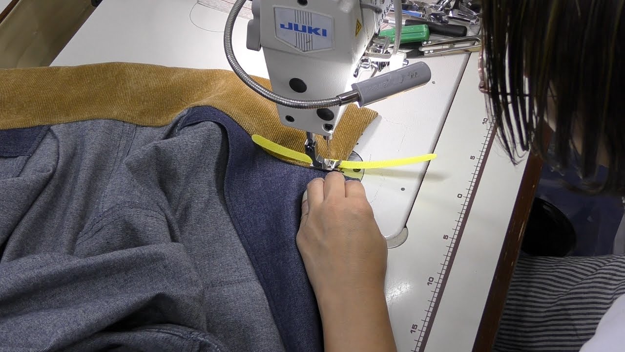 No Fabric Shifting: 3 Factory Tricks for a Corduroy Collar