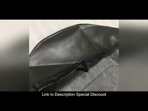 E0221 Universal Leather Motorcycle Seats Cushion Cover For Honda CH125 Motocross Motorcycle Off Road