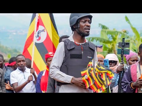 BREAKING: Bobi Wine Fires Back at Police Over National Flag Ahead of Kyotera & Rakai Rally