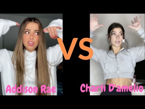 Charli D'amelio VS Addison Rae TikTok Compilation