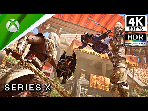 Assassin's Creed Origins (4K 60fps HDR) Gameplay Next Gen Xbox Series X Ultra High Definition