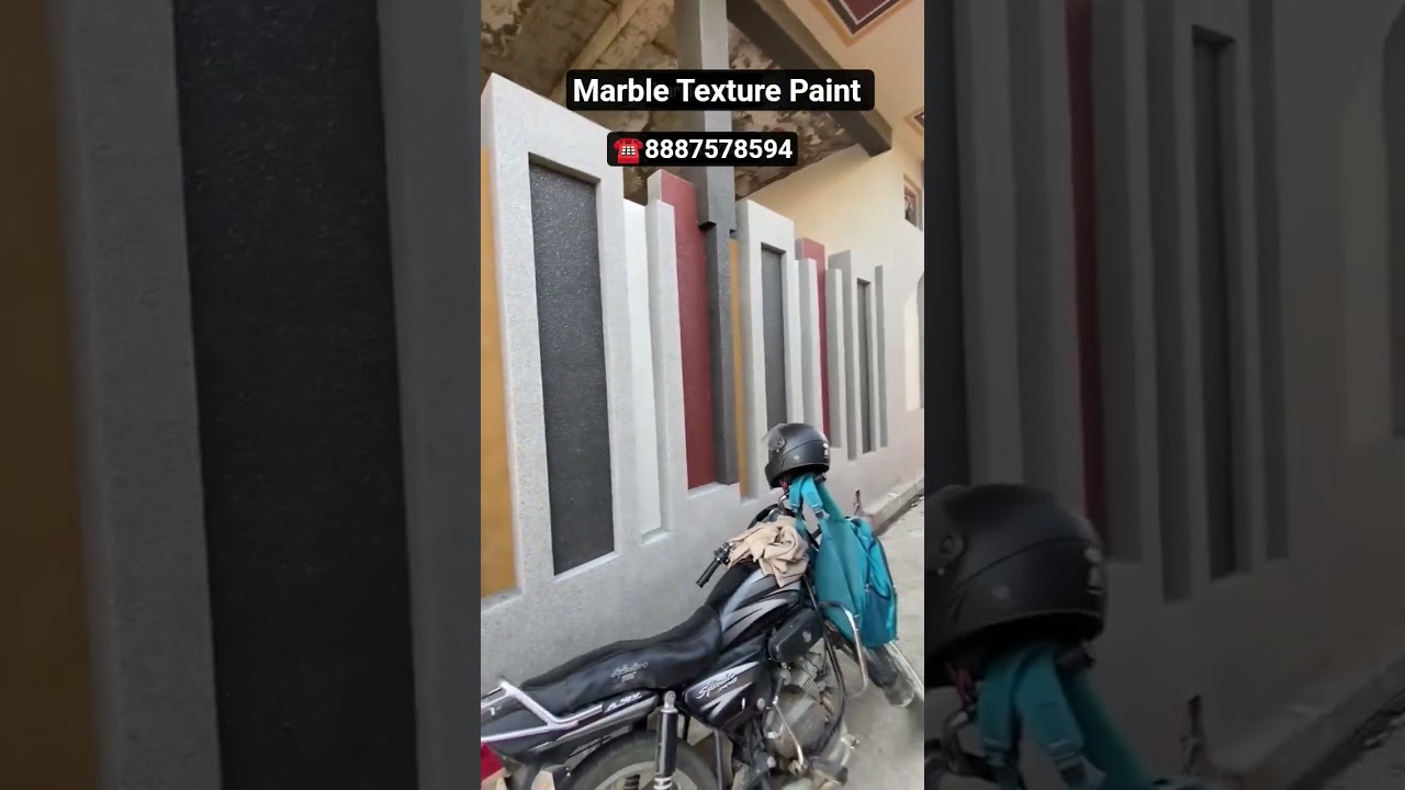 Marble Texture Paint 🎨 #home #marbletexture #homedecor #housedesign #housepainting #marblestone