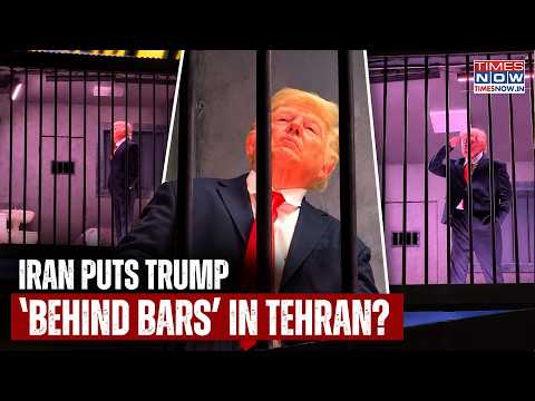 Iran Puts Trump 'Behind Bars' In Tehran? An Art Stunt After Talks Stall As Pakistan Mediation Fails