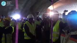preview picture of video '2014.12.10 - ΠΔΕ - Διάνοιξη σήραγγας της Ολυμπίας Οδού στην Παναγοπούλα (Γενικά πλάνα)'